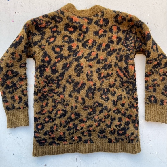 Women's Madewell Cardigan Multicolor XS Geometric Button City Colorful Preppy - Picture 10 of 14